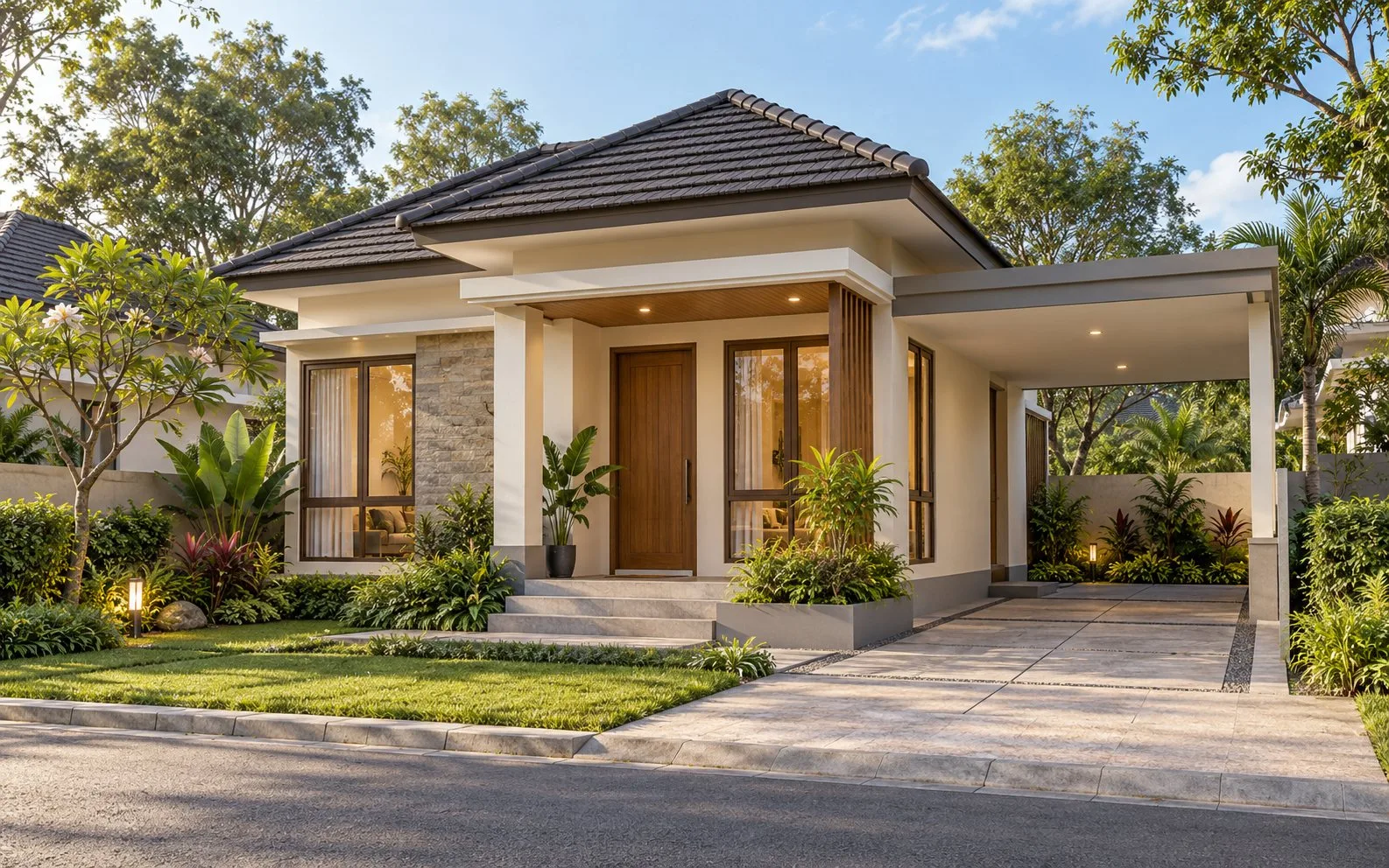 Tipe Rumah KONSEP DEMO — Tipe C 45/90
